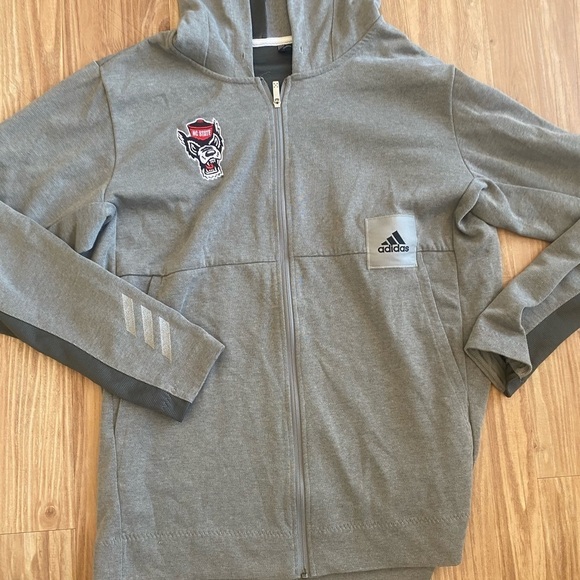 Adidas Basketball Club North Carolina State Wolfpack Jacket - Picture 5 of 9
